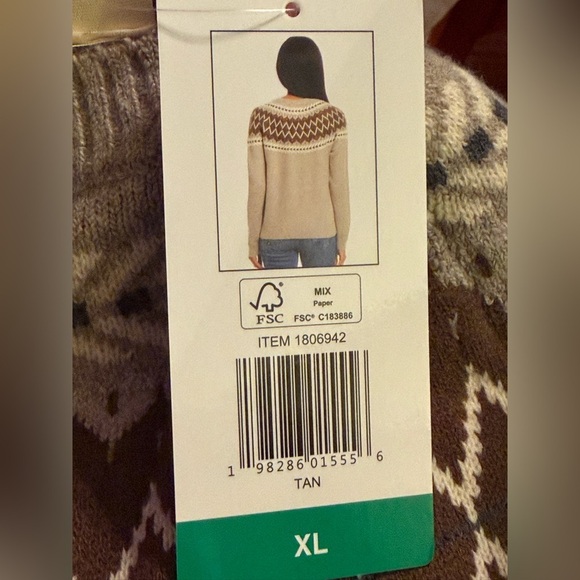 Weatherproof Vintage Fairisle Sweater - Picture 10 of 10